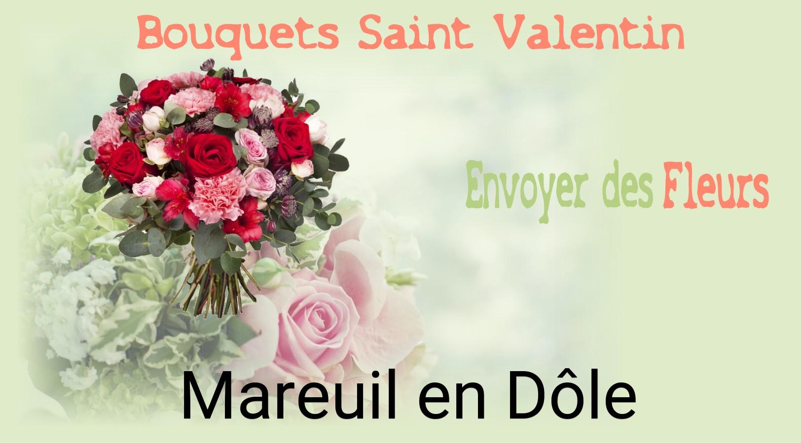Roses de Saint-Valentin livrées à Mareuil-en-Dôle